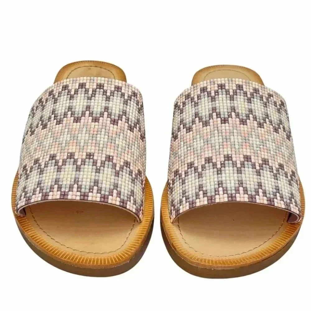 NWOB Madden Girl Luuluu Womens Slide Sandals